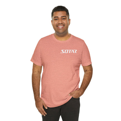 SOTAR White Logo Celebrating 45 Years Unisex Tee, Commemorative Shirt, Whitewater Rafting Anniversary T-Shirt