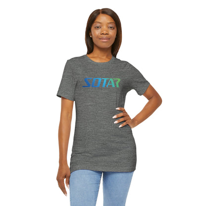 SOTAR Ocean LOGO Graphic Tee - Unisex Casual T-Shirt, Everyday Outdoor