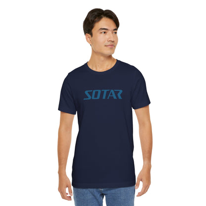 SOTAR Teal LOGO Graphic Tee - Unisex Casual T-Shirt, Everyday Outdoor