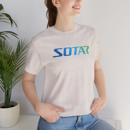 SOTAR Ocean LOGO Graphic Tee - Unisex Casual T-Shirt, Everyday Outdoor