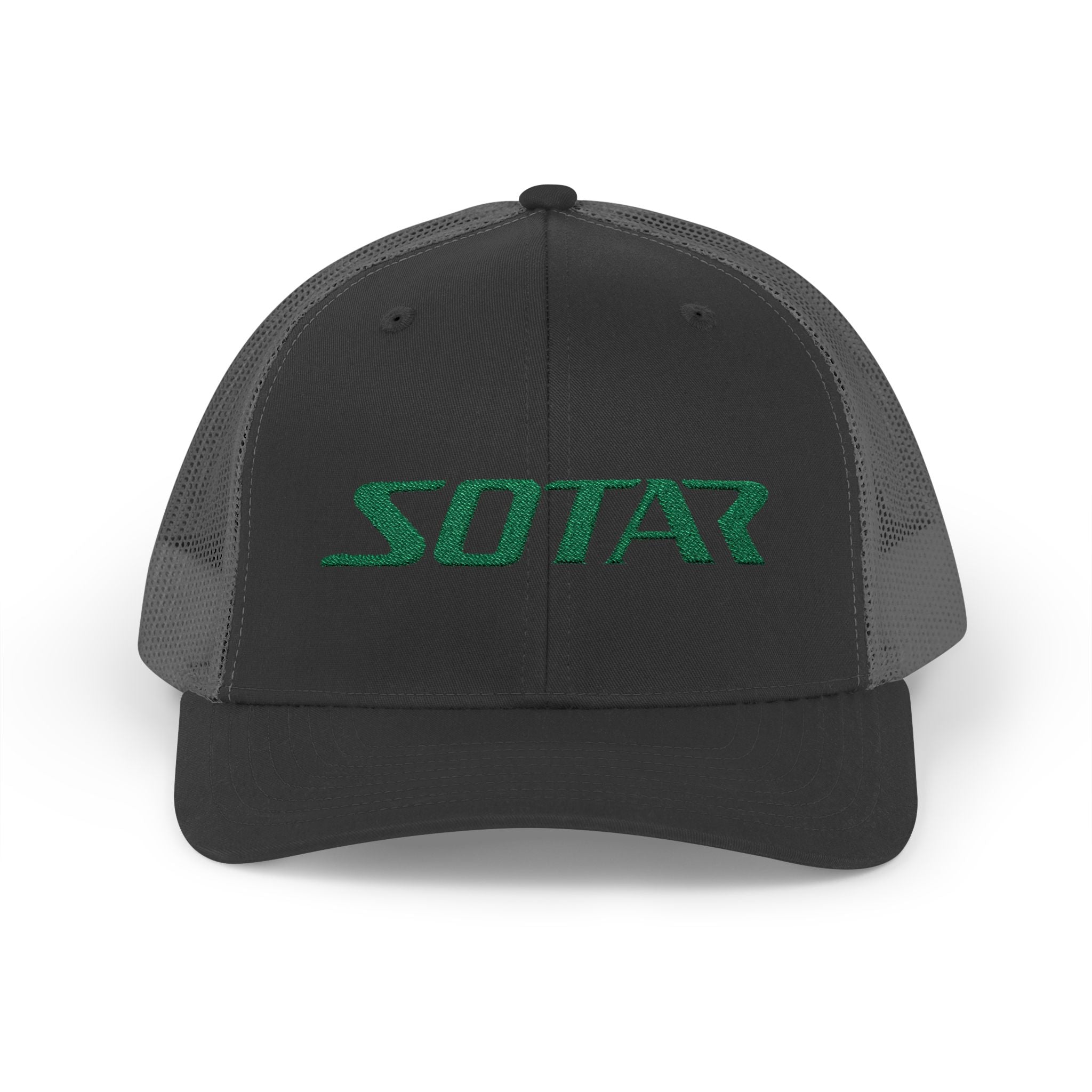 Snapback Trucker Cap - Green Logo