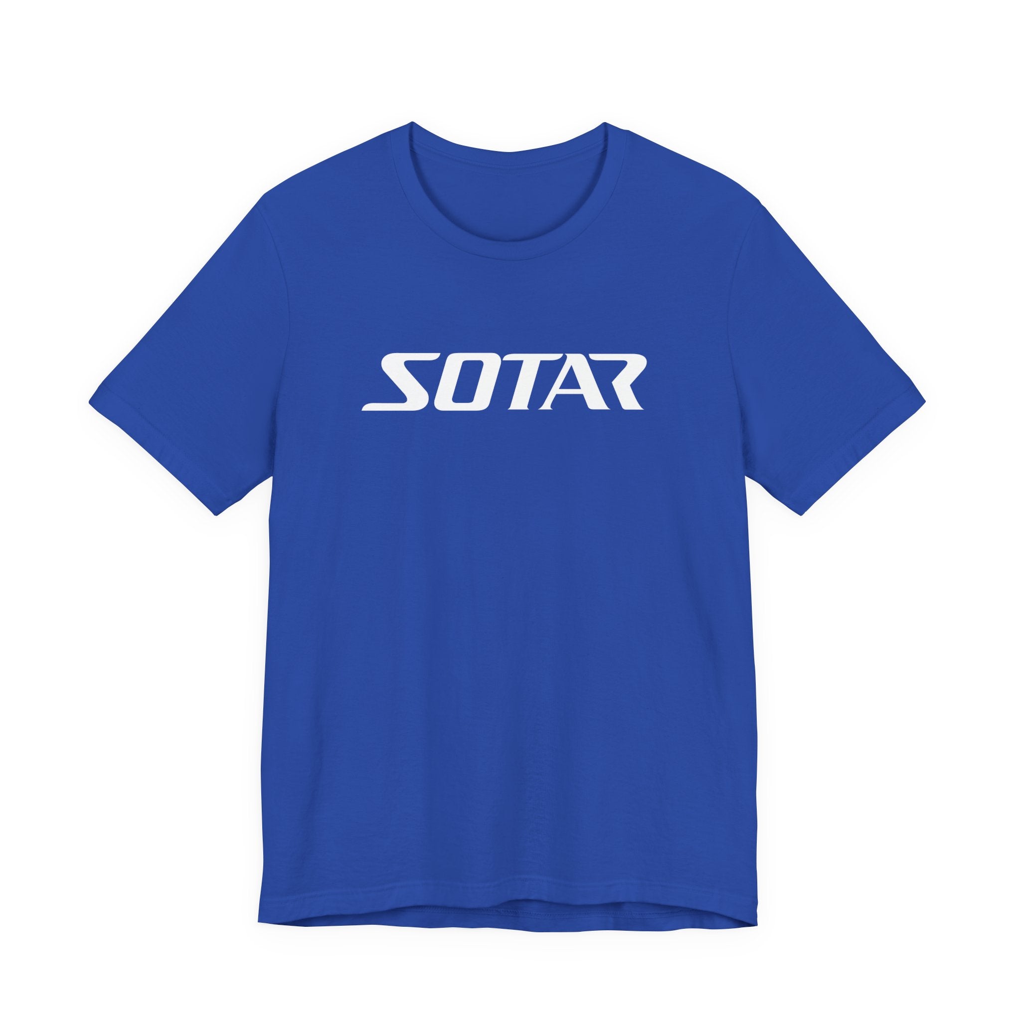 SOTAR White LOGO Graphic Tee - Unisex Casual T-Shirt, Everyday Outdoor