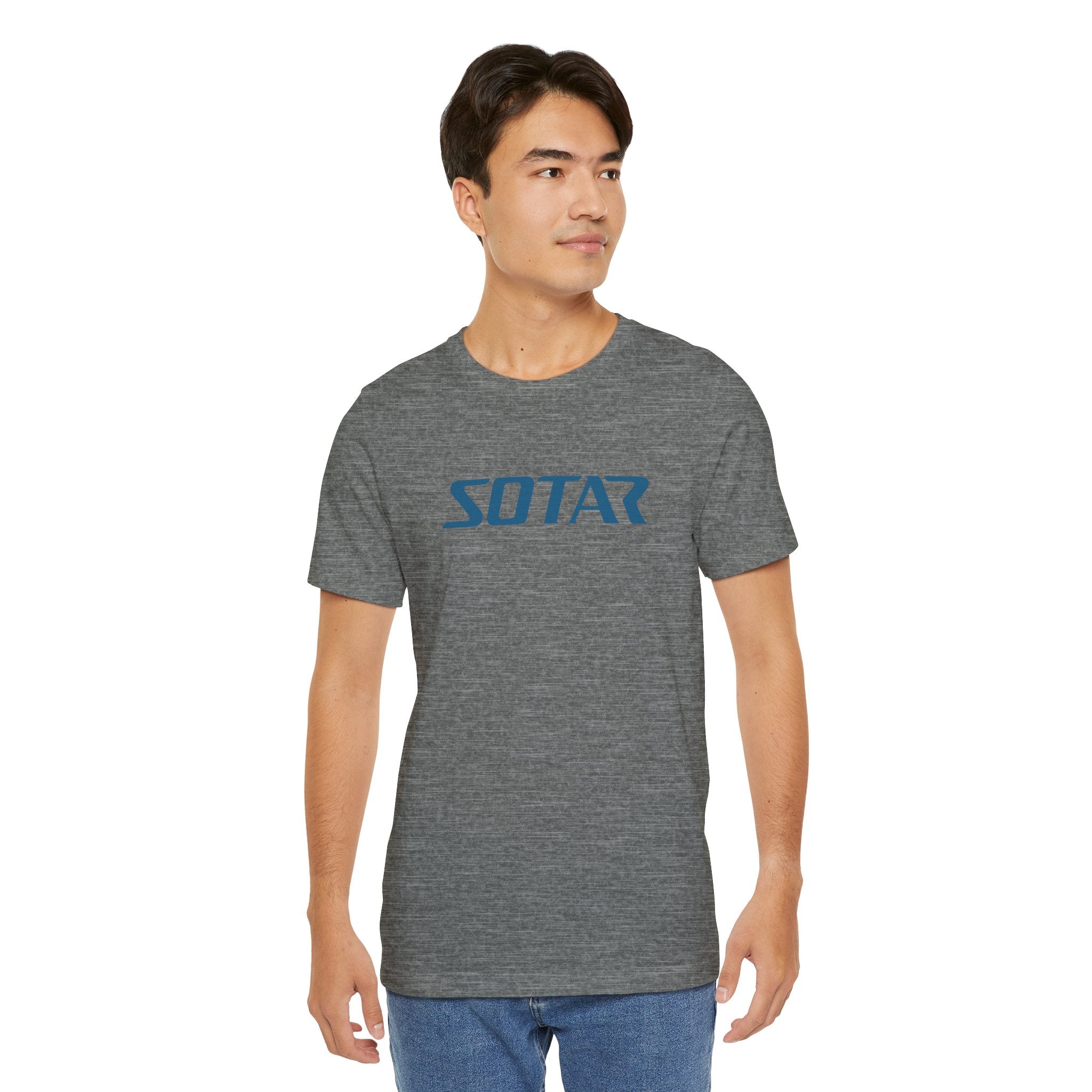 SOTAR Teal LOGO Graphic Tee - Unisex Casual T-Shirt, Everyday Outdoor