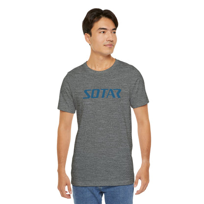 SOTAR Teal LOGO Graphic Tee - Unisex Casual T-Shirt, Everyday Outdoor