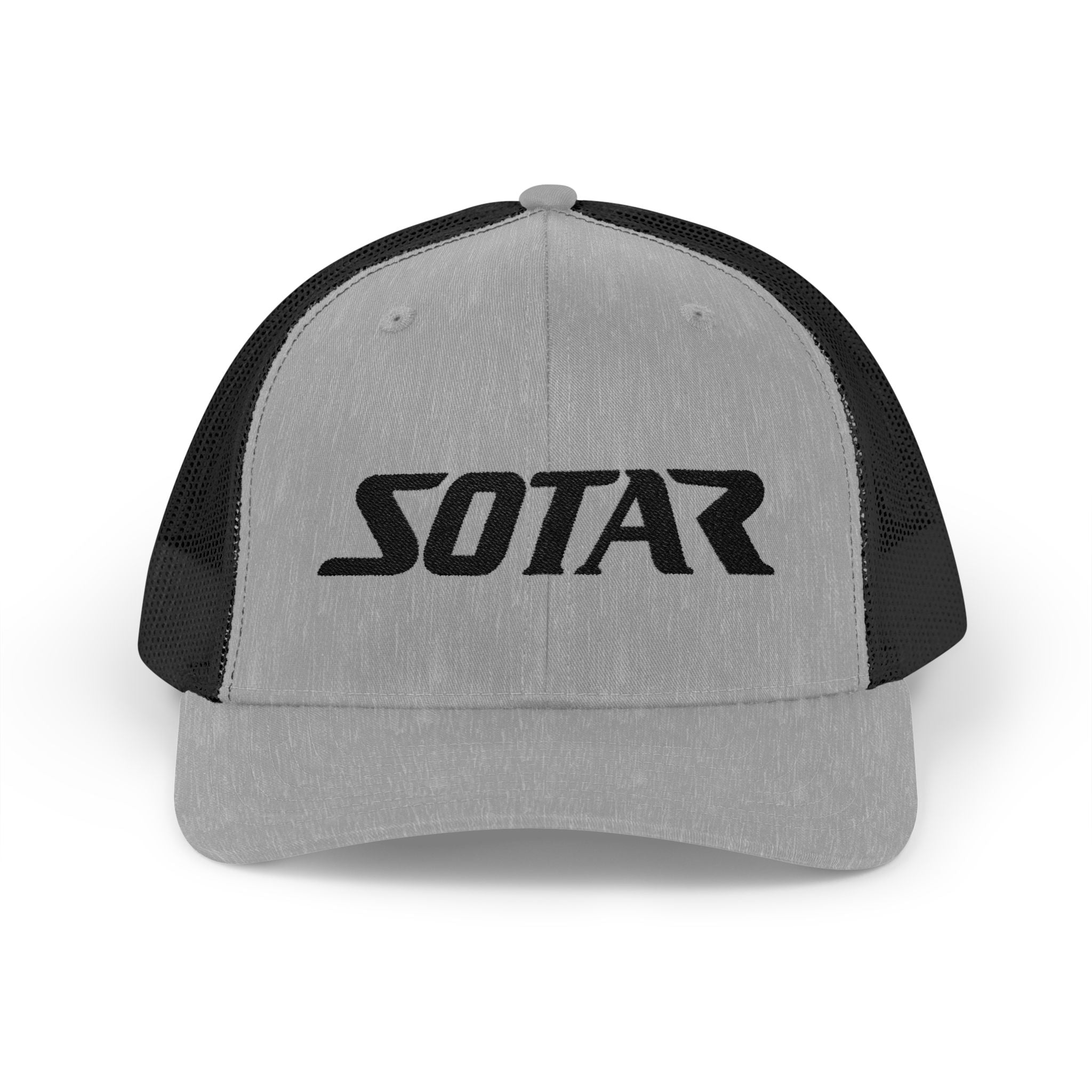 Snapback Trucker Cap - Black Logo