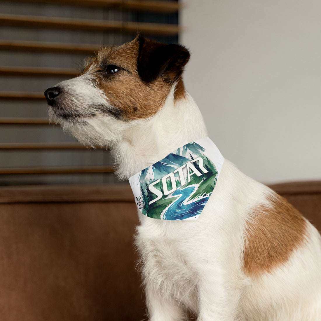 Pet Bandana Collar - Watercolor 201