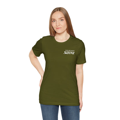 Strike Fishing Raft Logo T-Shirt - Explore with SOTAR