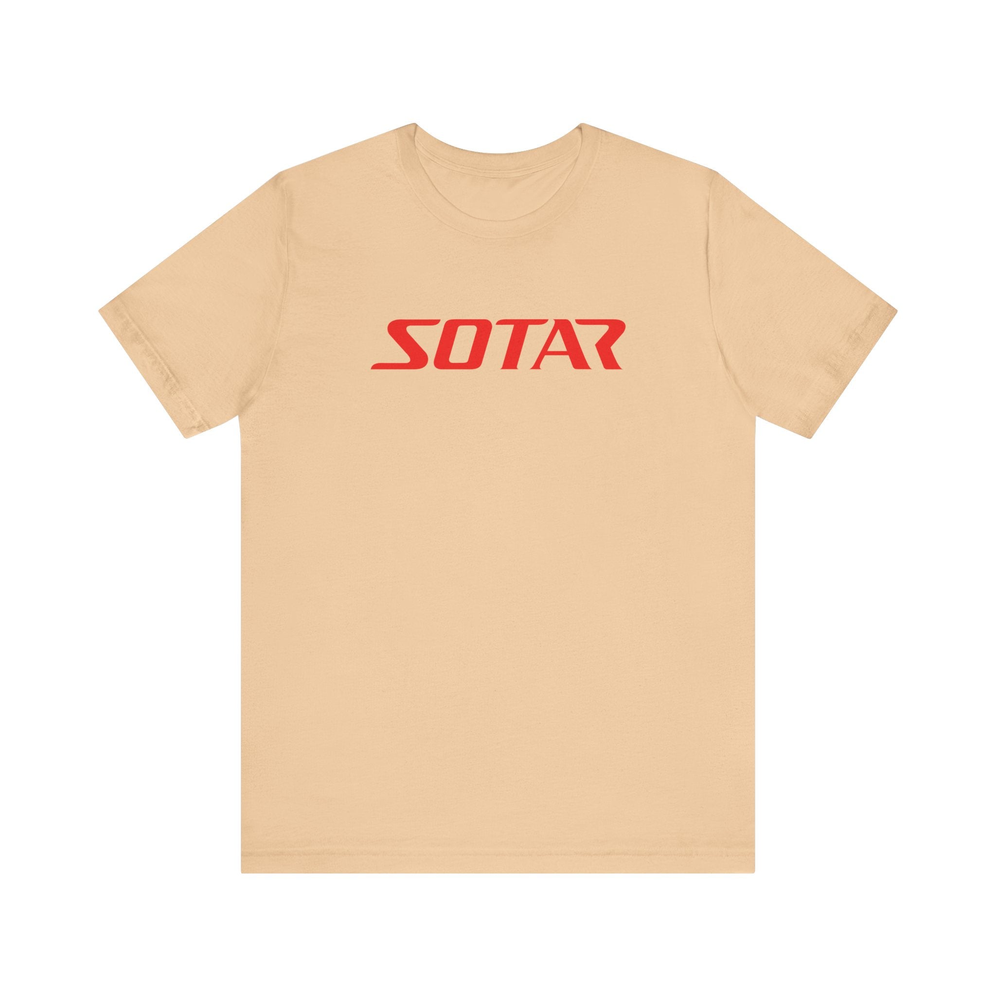 SOTAR Red LOGO Graphic Tee - Unisex Casual T-Shirt, Everyday Outdoor