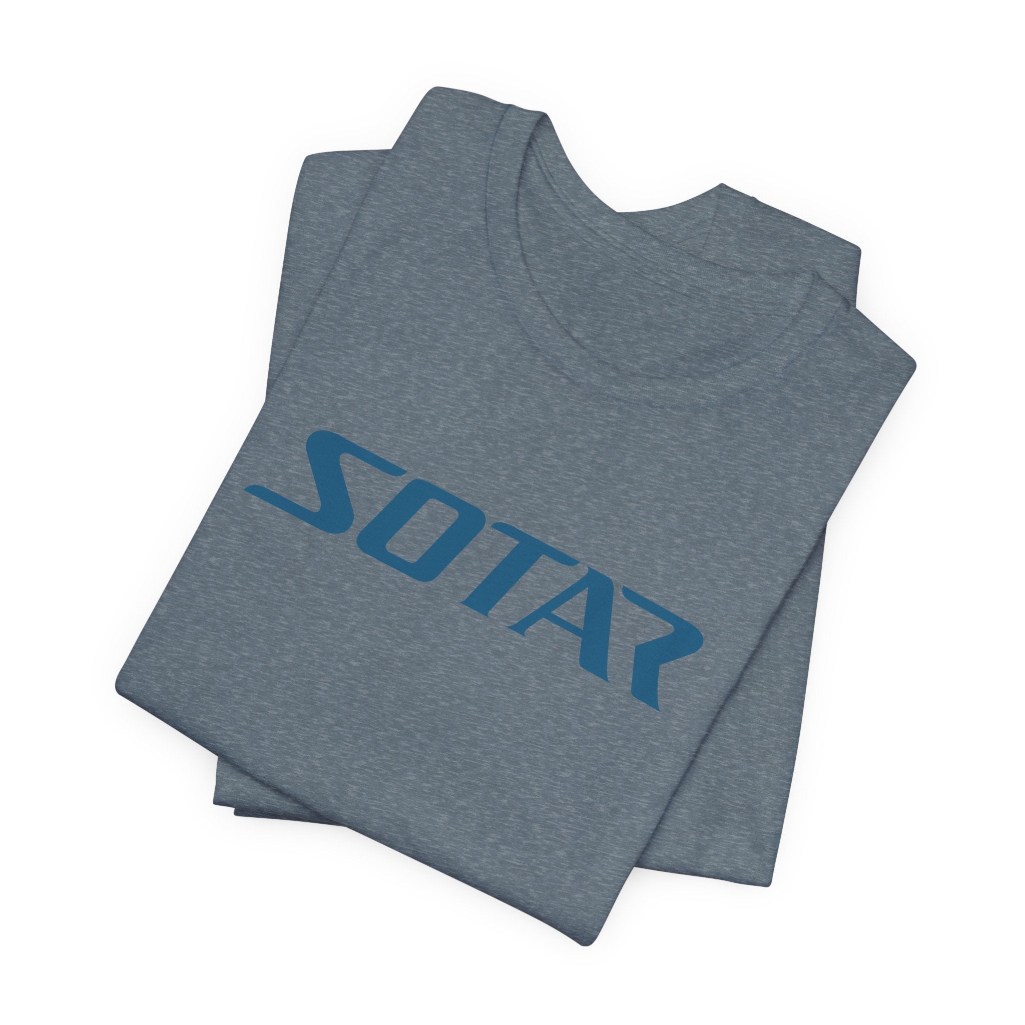 SOTAR Teal LOGO Graphic Tee - Unisex Casual T-Shirt, Everyday Outdoor