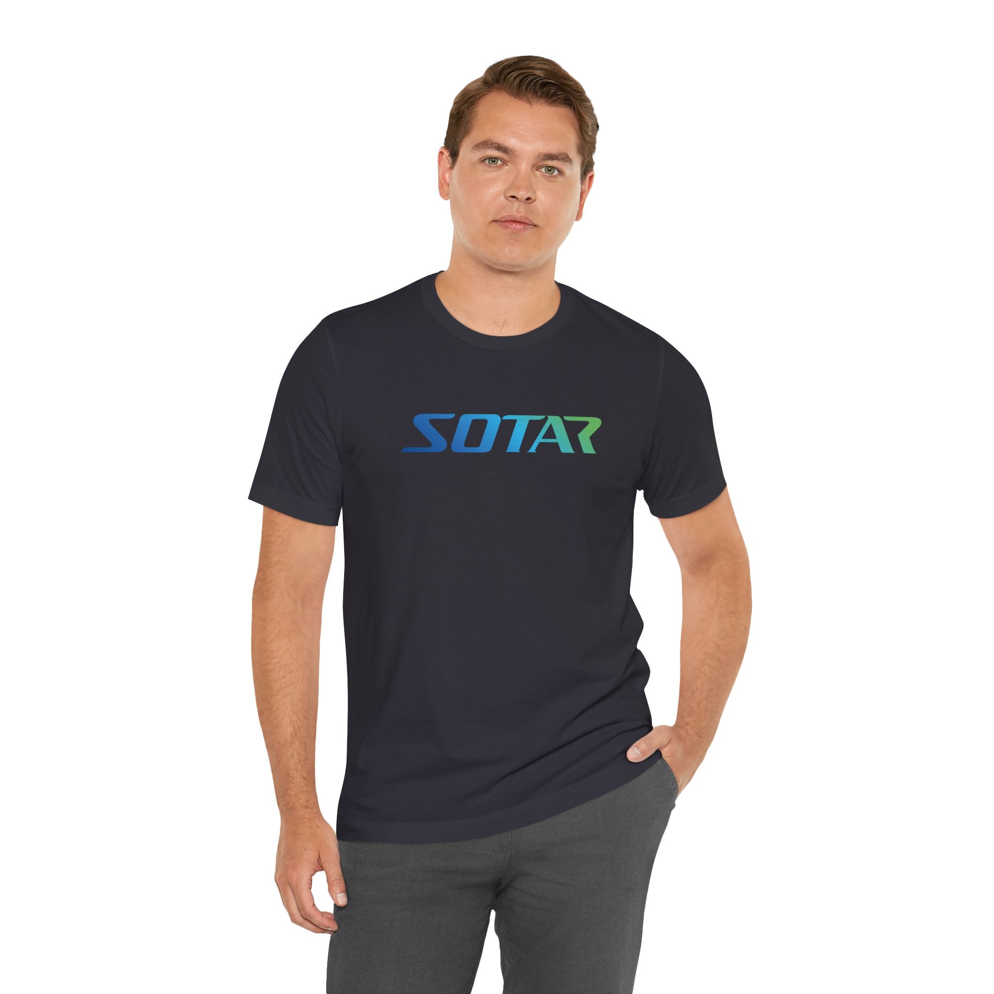 SOTAR Ocean LOGO Graphic Tee - Unisex Casual T-Shirt, Everyday Outdoor