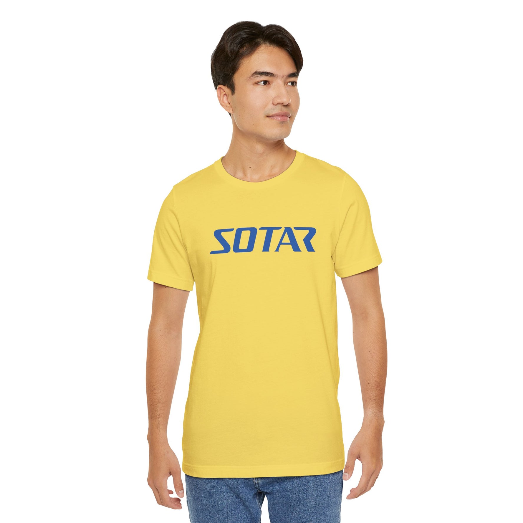 SOTAR Blue LOGO Graphic Tee - Unisex Casual T-Shirt, Everyday Outdoor