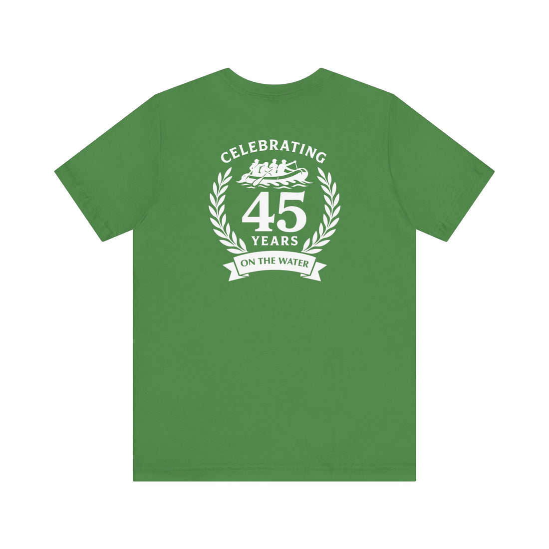 SOTAR White Logo Celebrating 45 Years Unisex Tee, Commemorative Shirt, Whitewater Rafting Anniversary T-Shirt