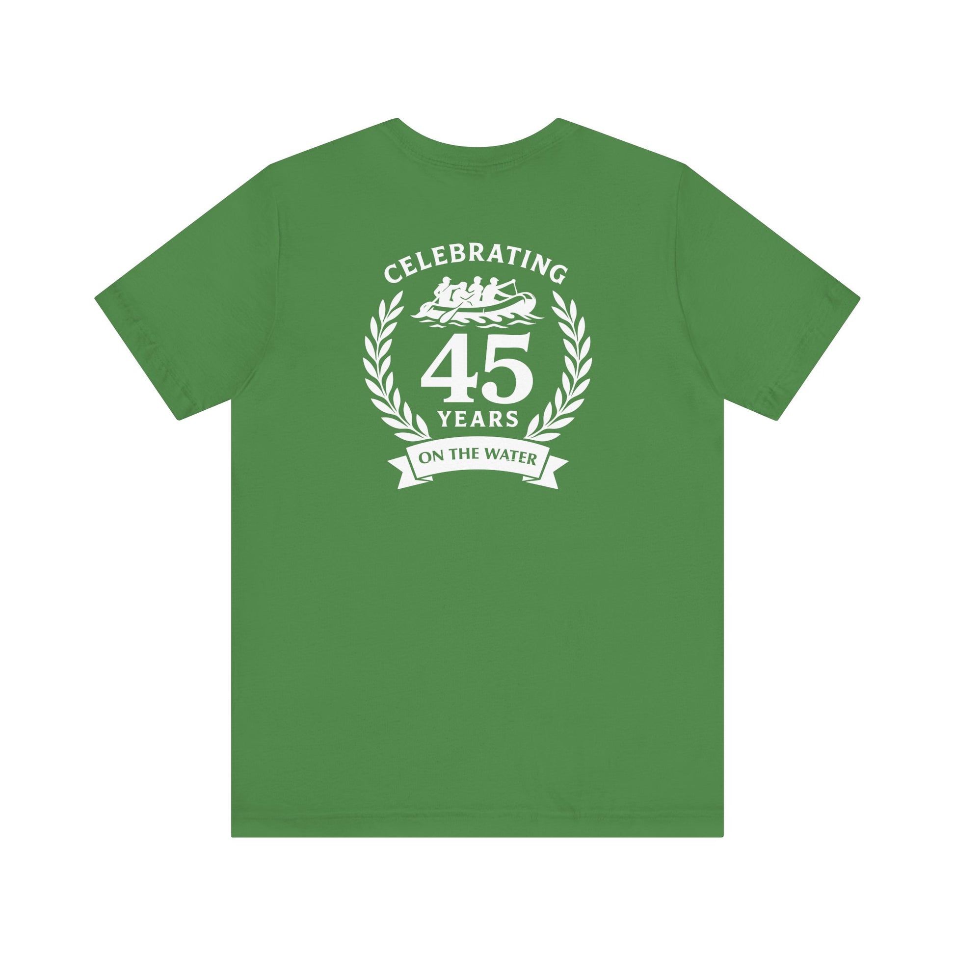 SOTAR White Logo Celebrating 45 Years Unisex Tee, Commemorative Shirt, Whitewater Rafting Anniversary T-Shirt
