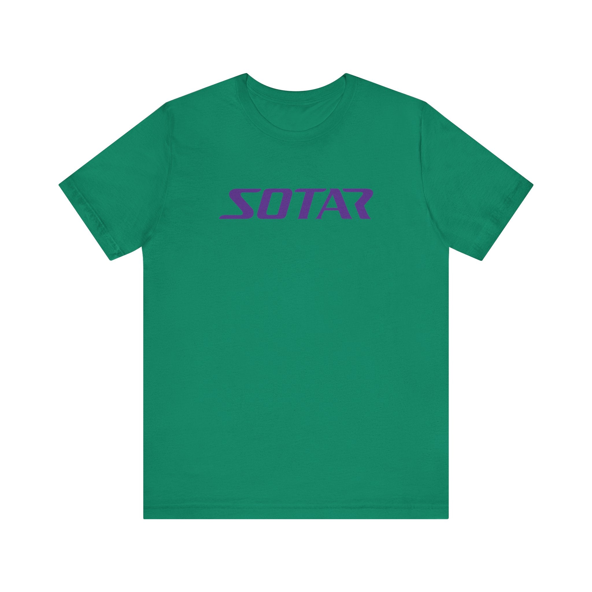 SOTAR Purple LOGO Graphic Tee - Unisex Casual T-Shirt, Everyday Outdoor