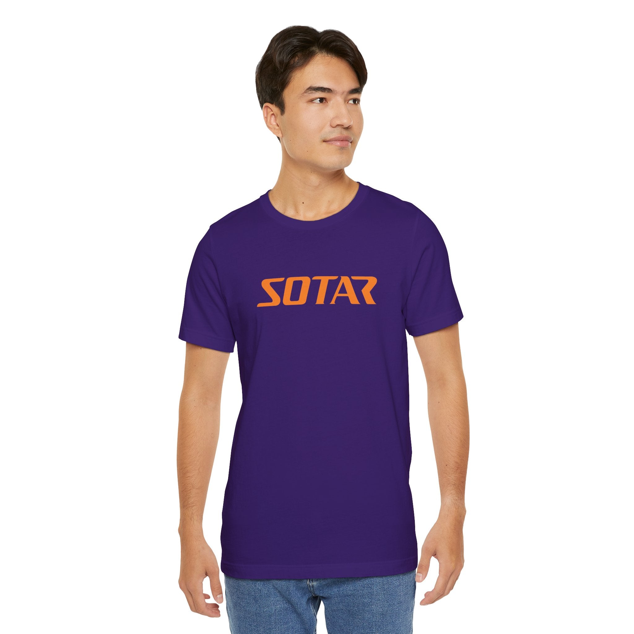 SOTAR Orange LOGO Graphic Tee - Unisex Casual T-Shirt, Everyday Outdoor
