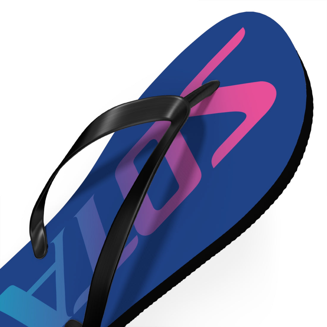 SOTAR Pink Teal Logo Blue Flip Flops Sandals Summer River Water Wear