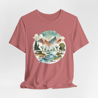 Unisex Short Sleeve Tee - Watercolor 202