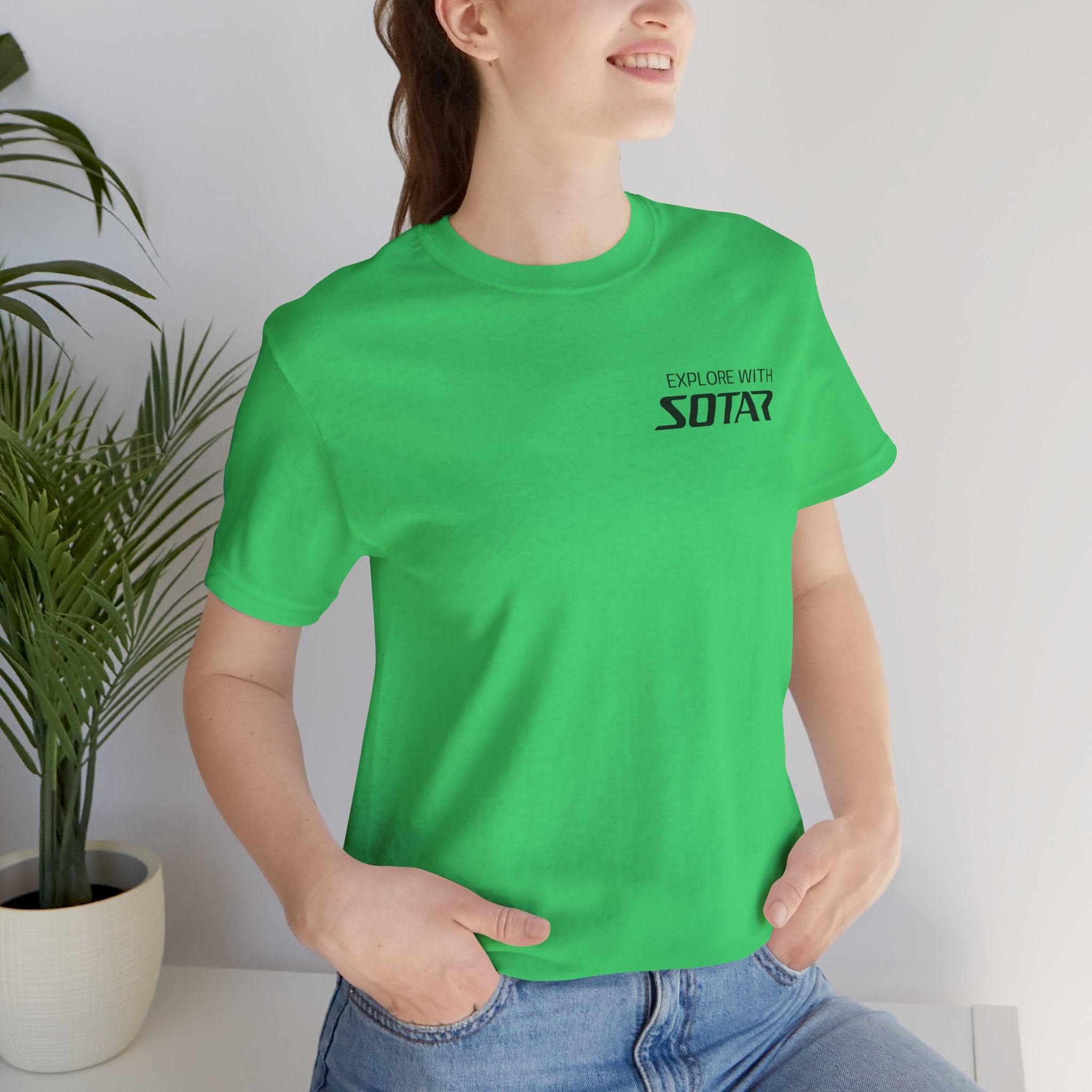 I Explore with SOTAR Black Logo - Liquid SL Series T-Shirt