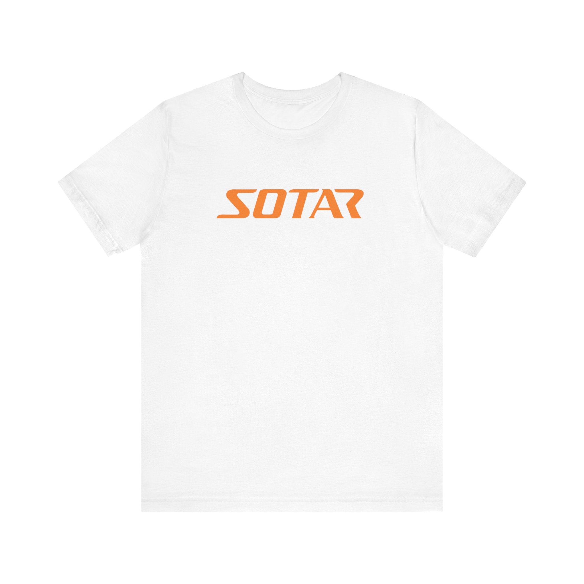 SOTAR Orange LOGO Graphic Tee - Unisex Casual T-Shirt, Everyday Outdoor