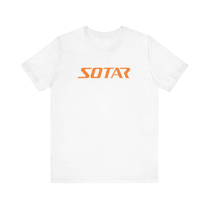 SOTAR Orange LOGO Graphic Tee - Unisex Casual T-Shirt, Everyday Outdoor