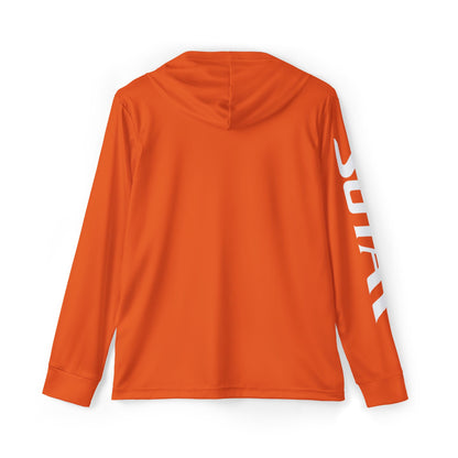 Orange White SOTAR Men's UPF 50+ Sun Shirt