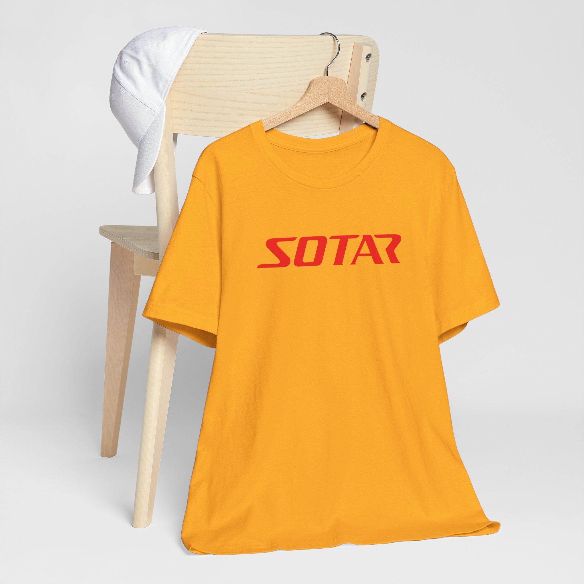 SOTAR Red LOGO Graphic Tee - Unisex Casual T-Shirt, Everyday Outdoor