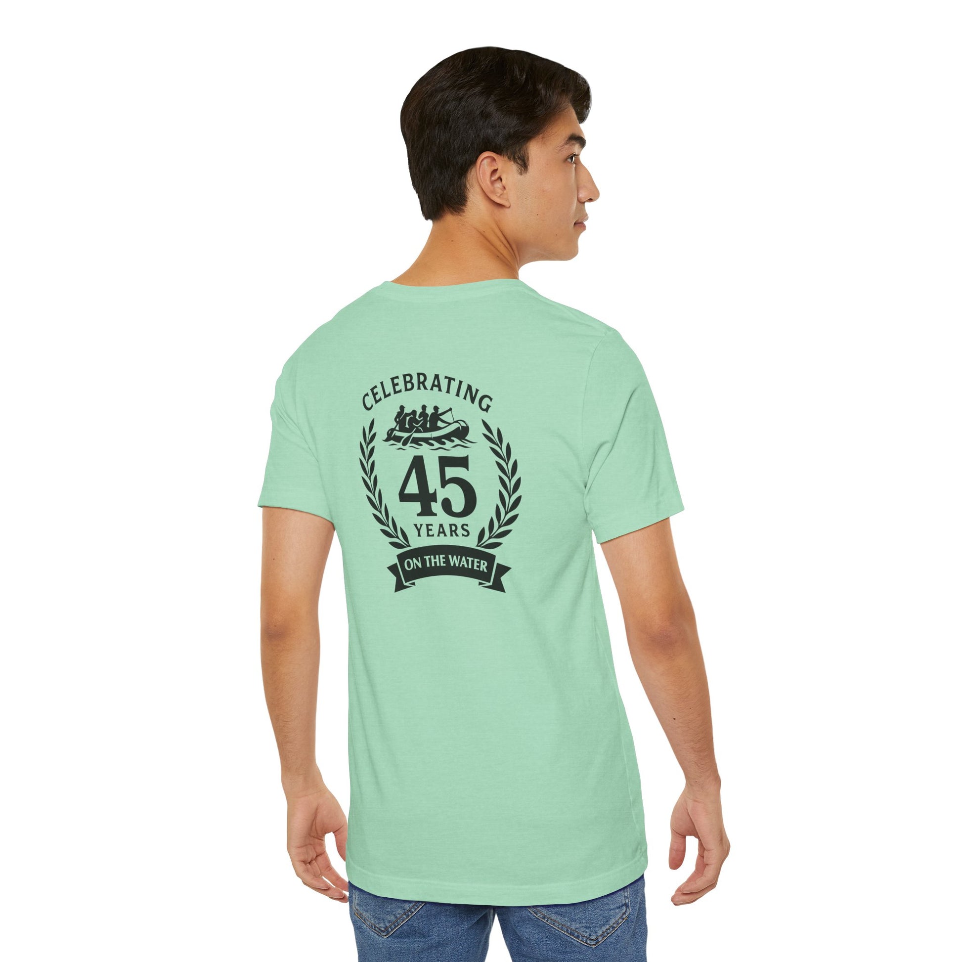 SOTAR Black Logo Celebrating 45 Years Unisex Tee, Commemorative Shirt, Whitewater Rafting Anniversary T-Shirt