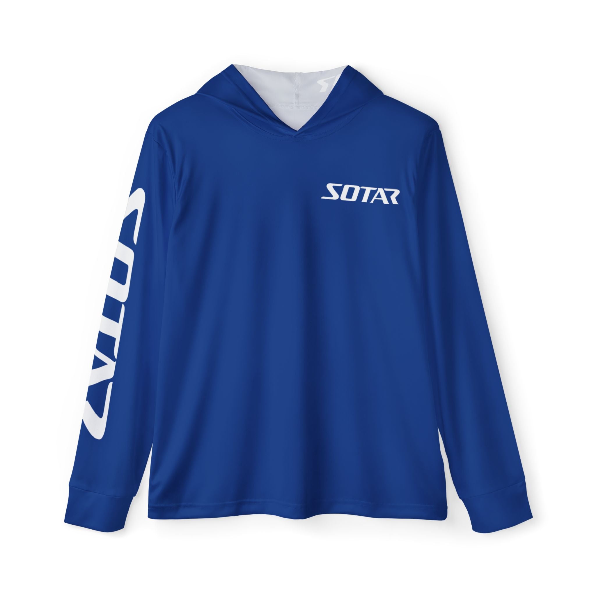 Dark Blue White SOTAR Men's UPF 50+ Sun Shirt