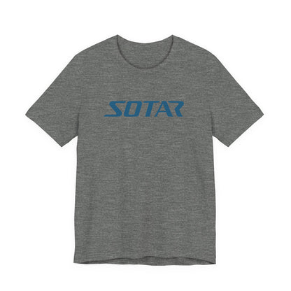 SOTAR Teal LOGO Graphic Tee - Unisex Casual T-Shirt, Everyday Outdoor