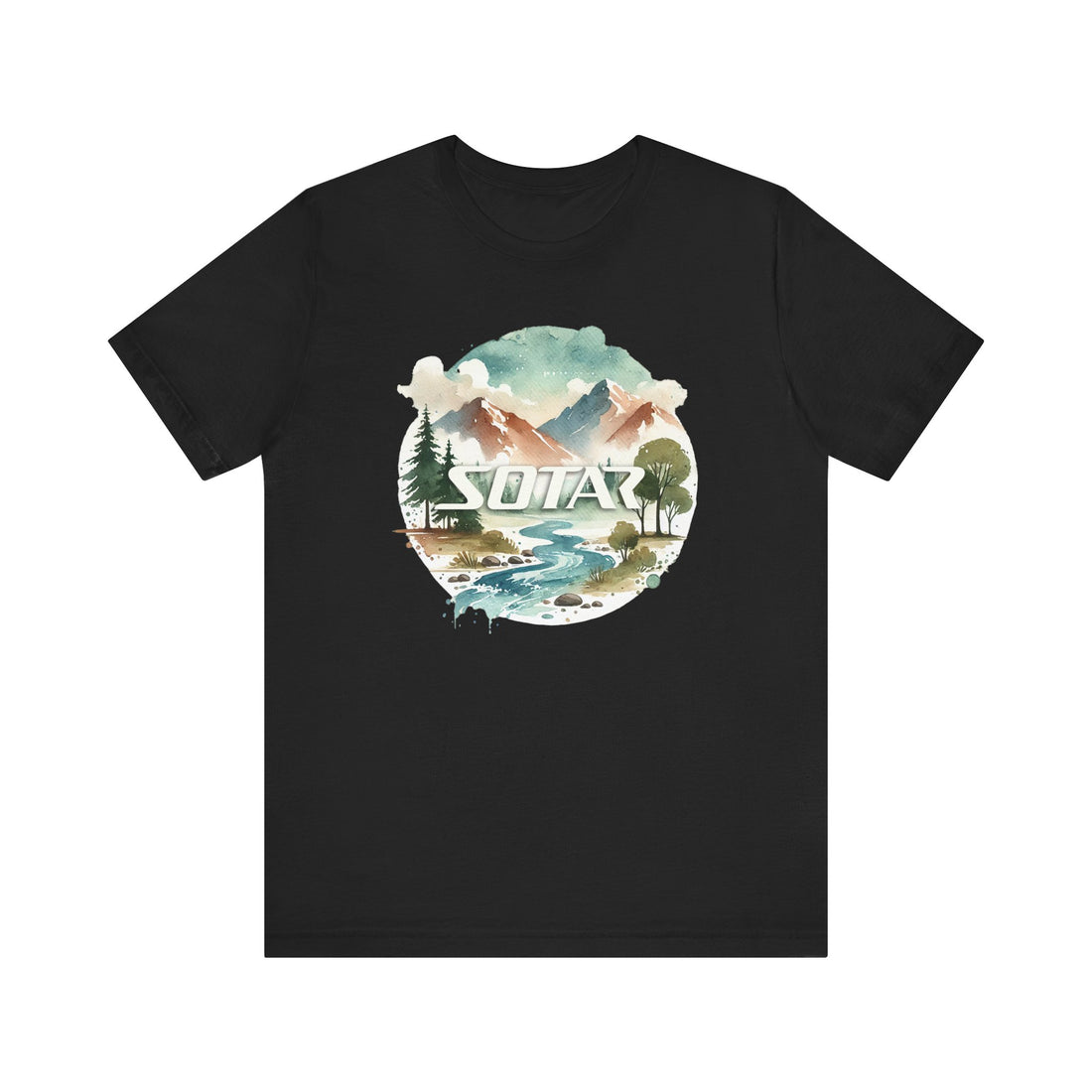 Unisex Short Sleeve Tee - Watercolor 202