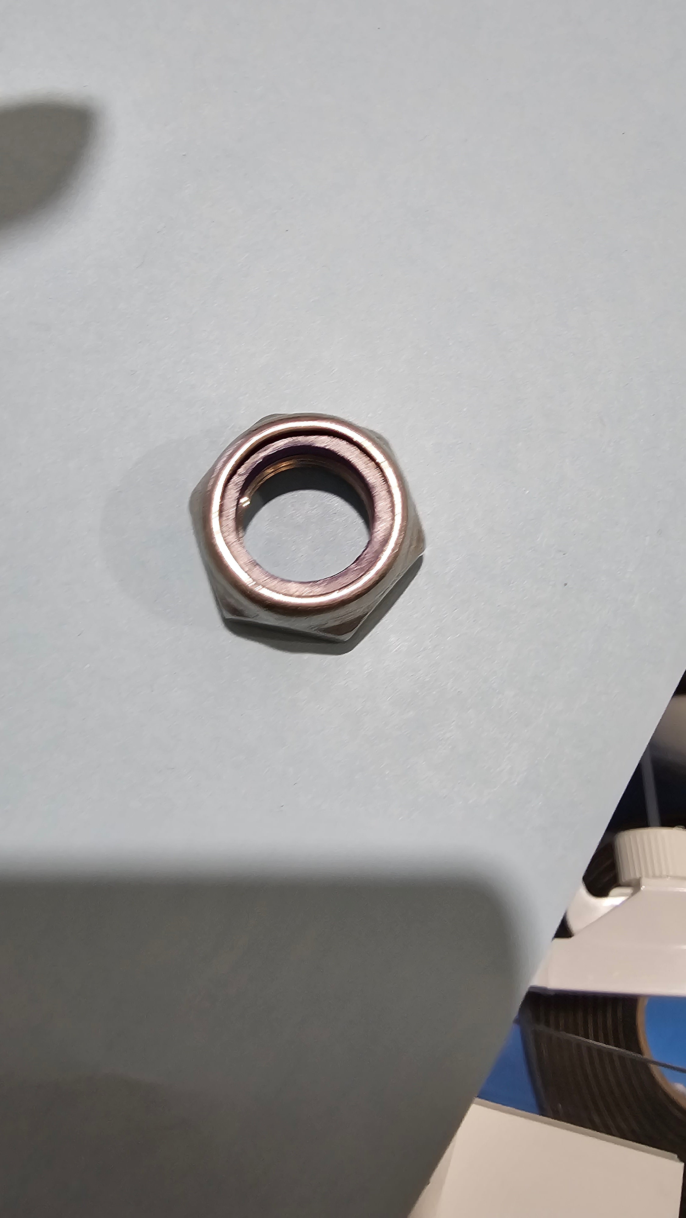 SS Nylock Nut for Threaded Cobras-Oar Acc's-Sawyer-SOTAR