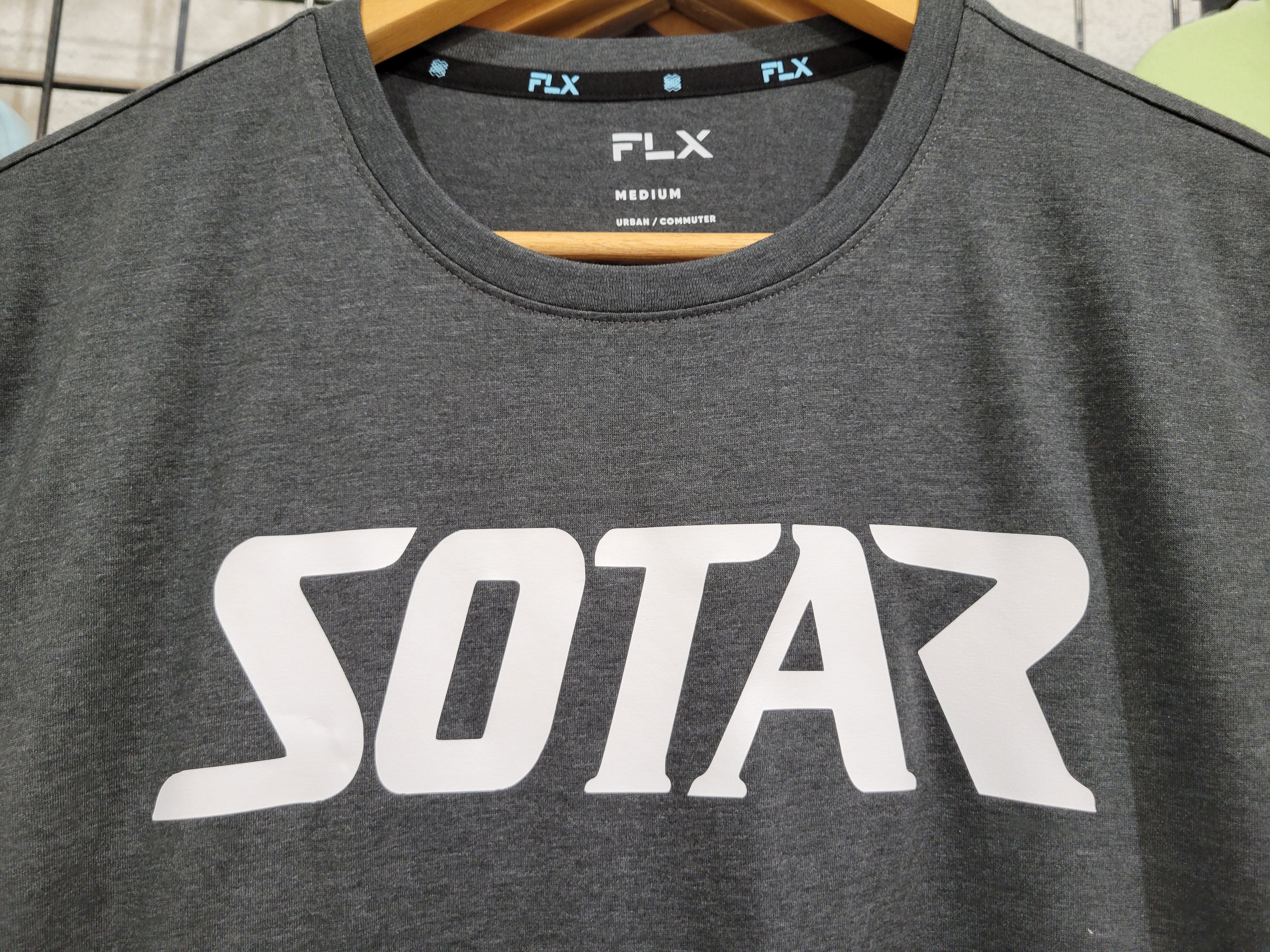 SOTAR Flex Tee-Clothing-SOTAR-Dark Grey Heather-Medium-SOTAR