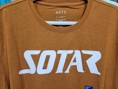 Apt 9 flex T-shirt-Clothing-SOTAR-Brown-Small-Crewneck-SOTAR
