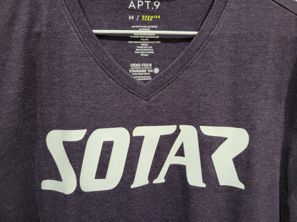 Apt 9 flex T-shirt-Clothing-SOTAR-Purple-Small-V-neck-SOTAR