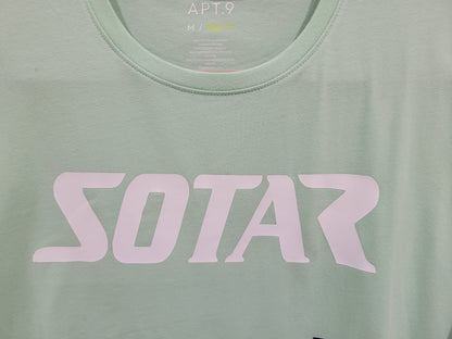 Apt 9 flex T-shirt-Clothing-SOTAR-Sea foam-Small-Crewneck-SOTAR