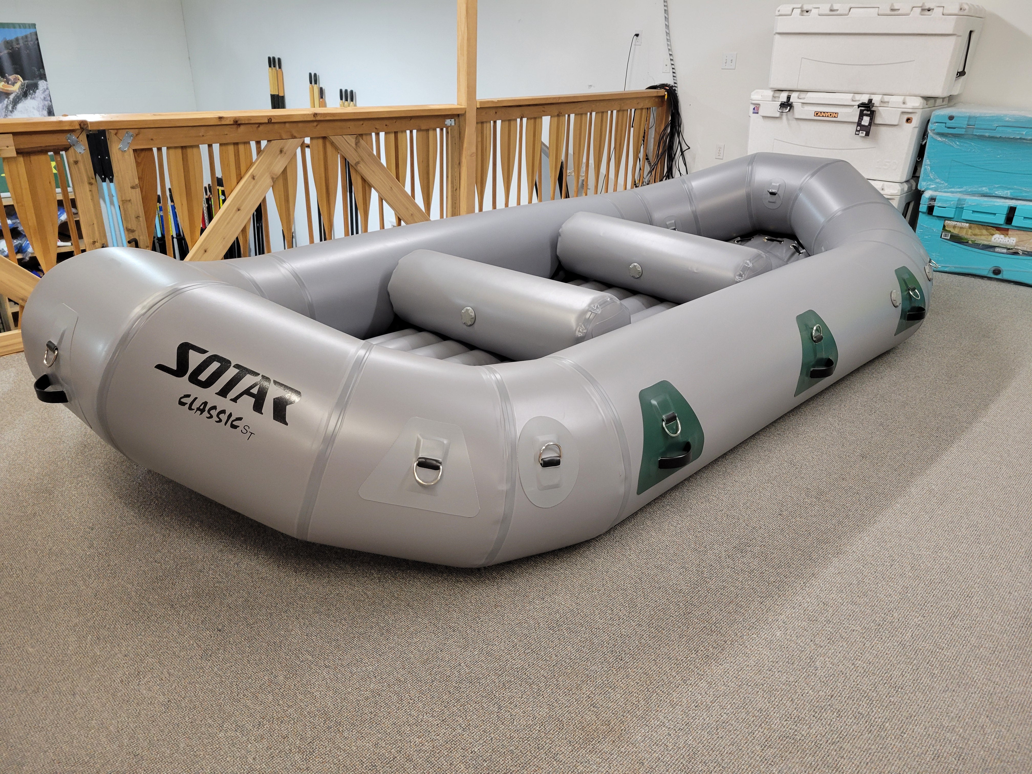 In Stock 13'6" Custom ST/SL Hybrid Raft - #14472-Factory 2nd-sotar-SOTAR