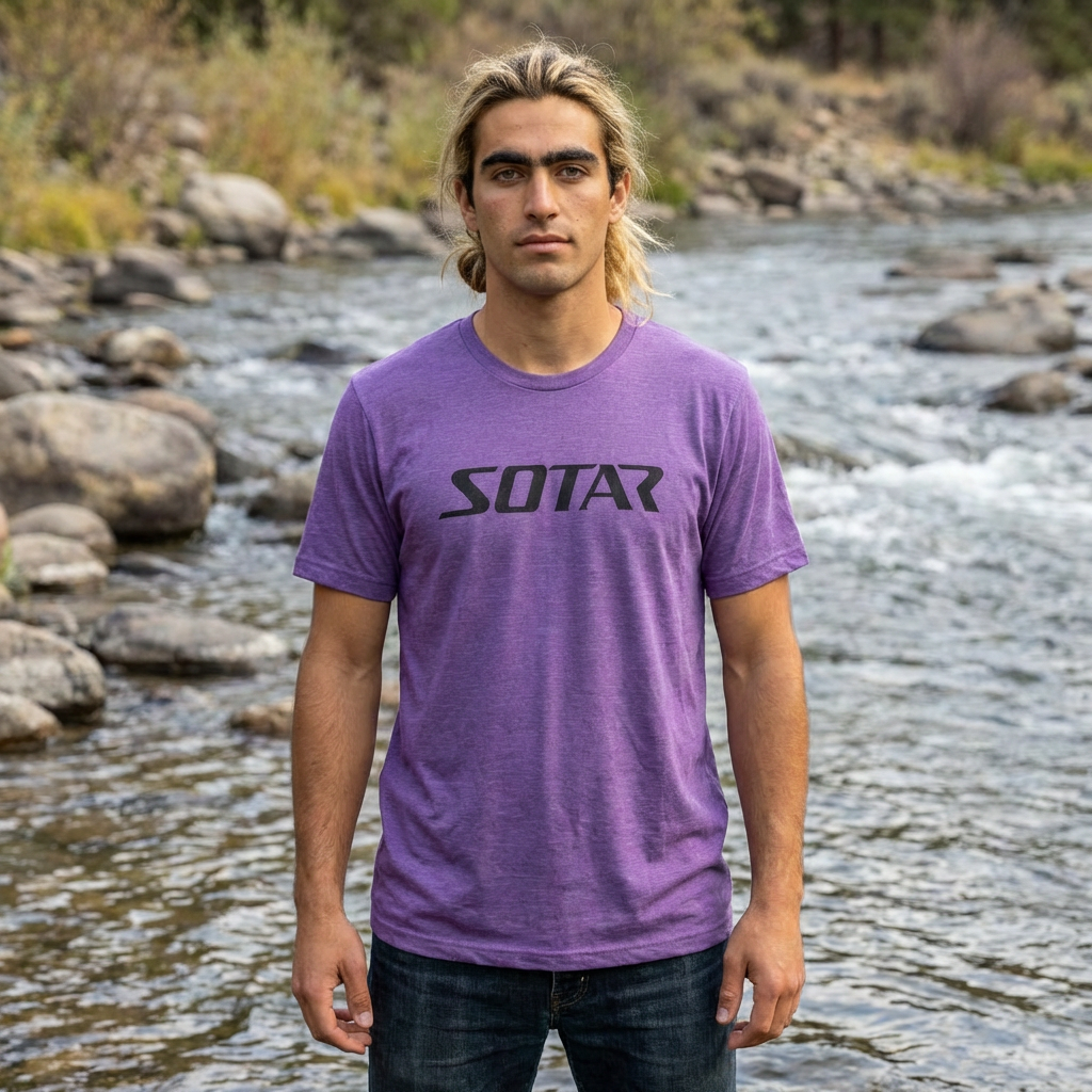 SOTAR Black LOGO  T-Shirt