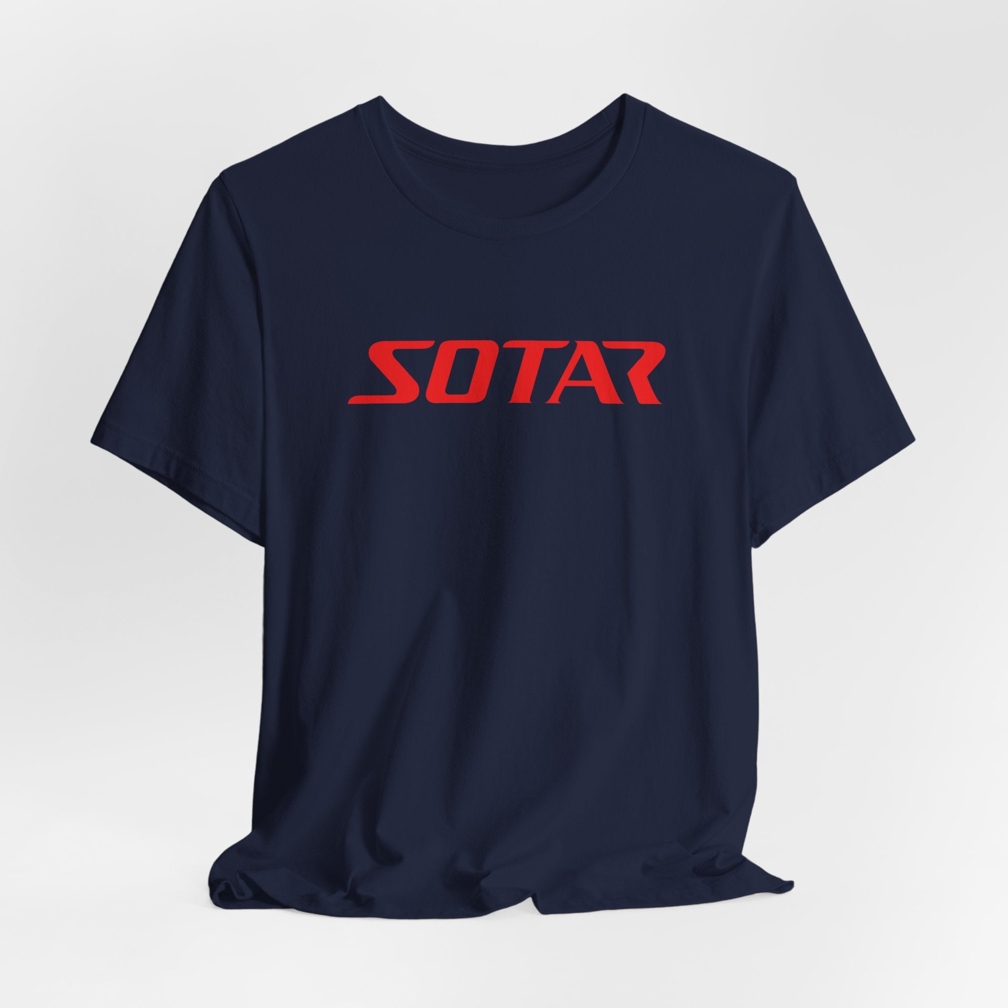 SOTAR Red LOGO Graphic Tee - Unisex Casual T-Shirt, Everyday Outdoor