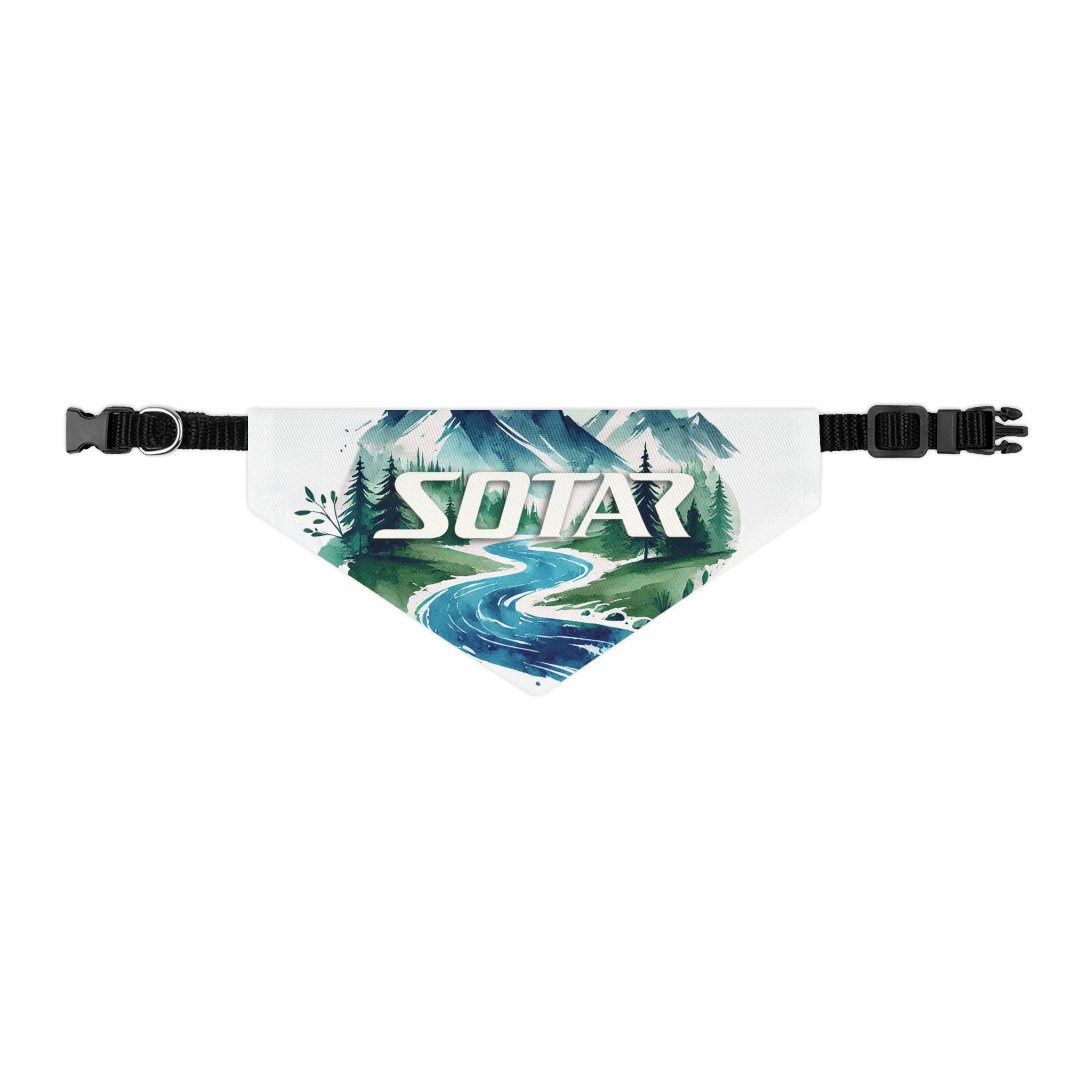 Pet Bandana Collar- Watercolor 201