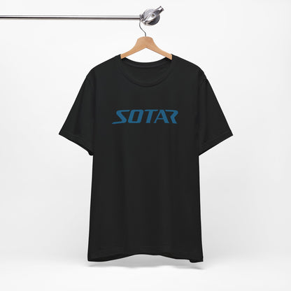 SOTAR Teal LOGO Graphic Tee - Unisex Casual T-Shirt, Everyday Outdoor