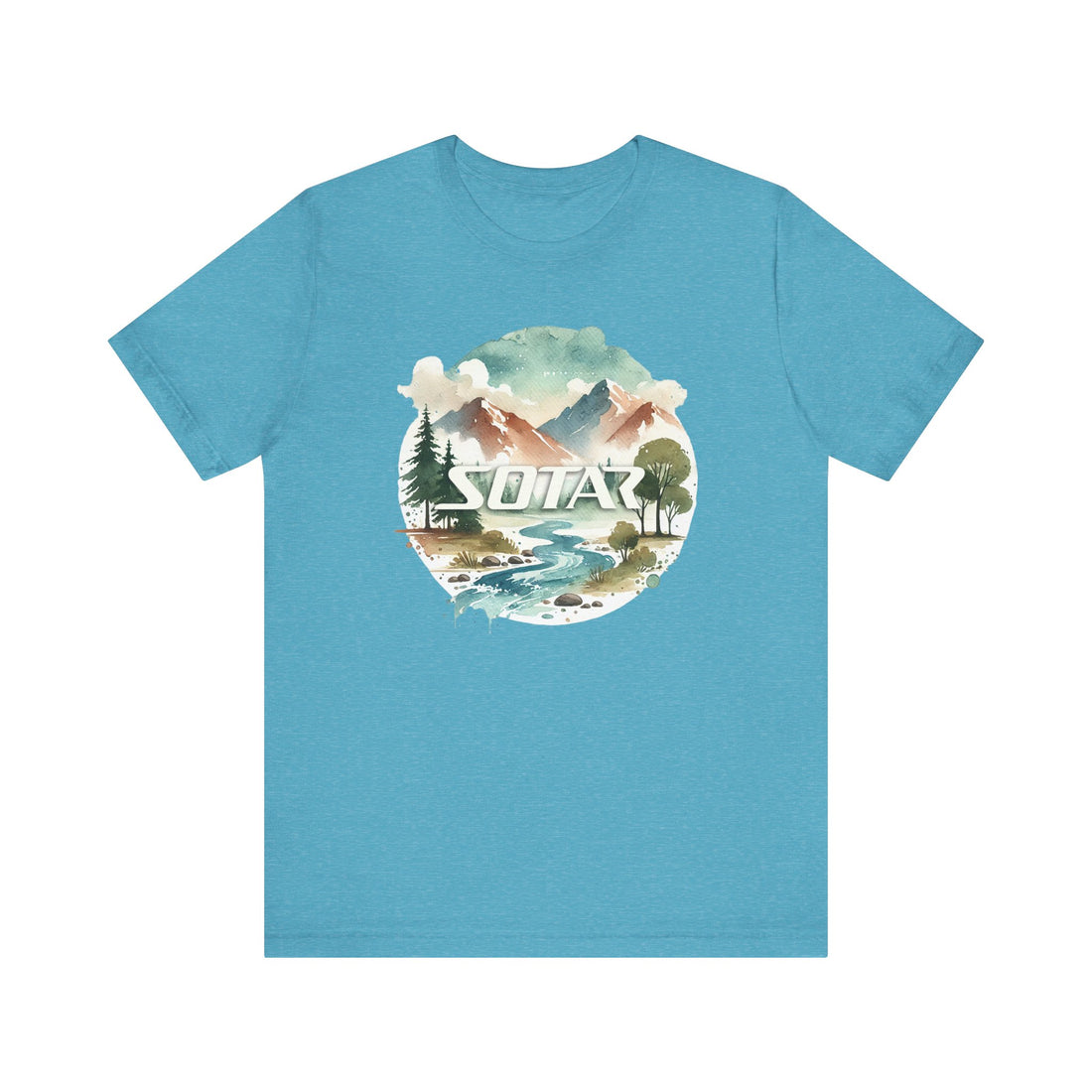 Unisex Short Sleeve Tee - Watercolor 202