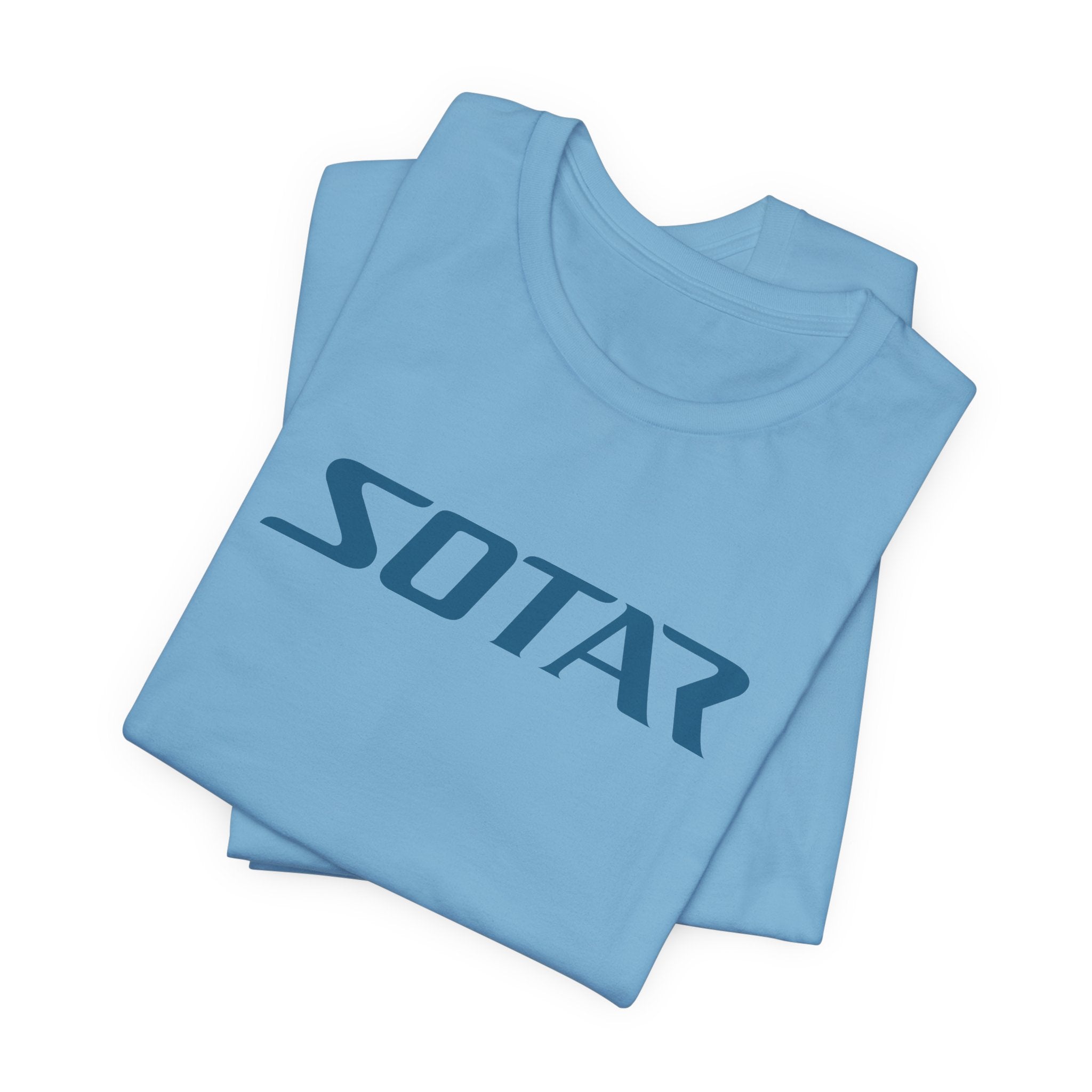 SOTAR Teal LOGO Graphic Tee - Unisex Casual T-Shirt, Everyday Outdoor