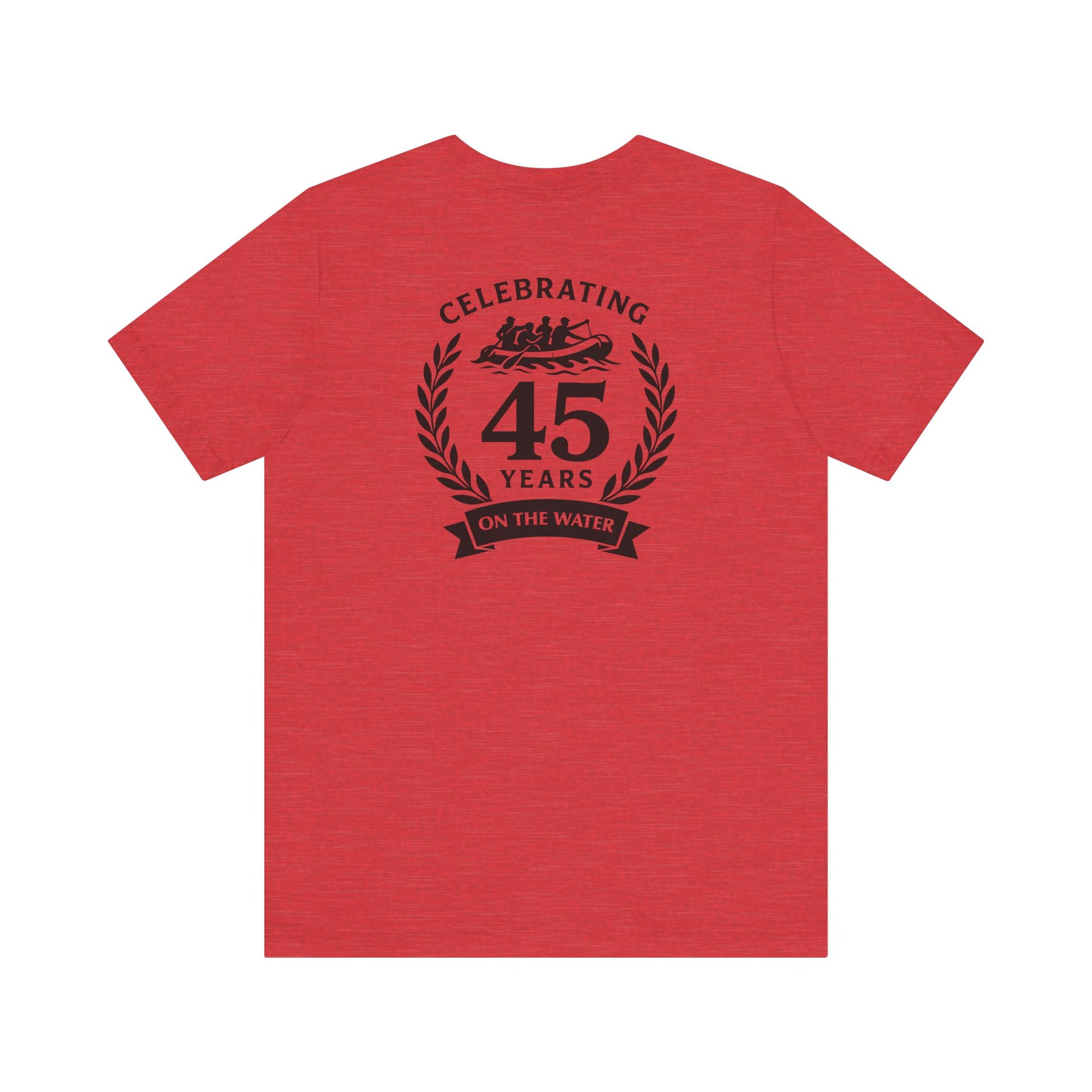 SOTAR Black Logo Celebrating 45 Years Unisex Tee, Commemorative Shirt, Whitewater Rafting Anniversary T-Shirt