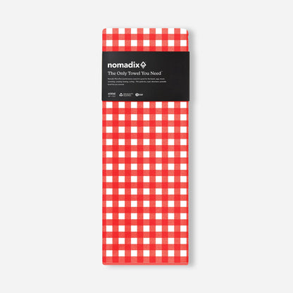 Original Towel: Gingham Red