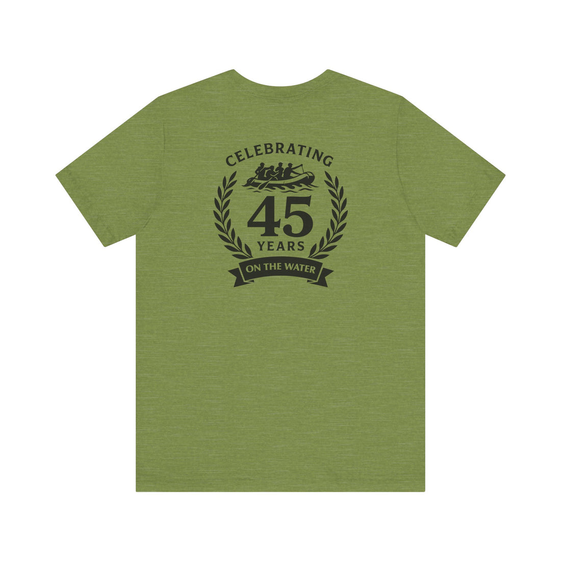 SOTAR Black Logo Celebrating 45 Years Unisex Tee, Commemorative Shirt, Whitewater Rafting Anniversary T-Shirt
