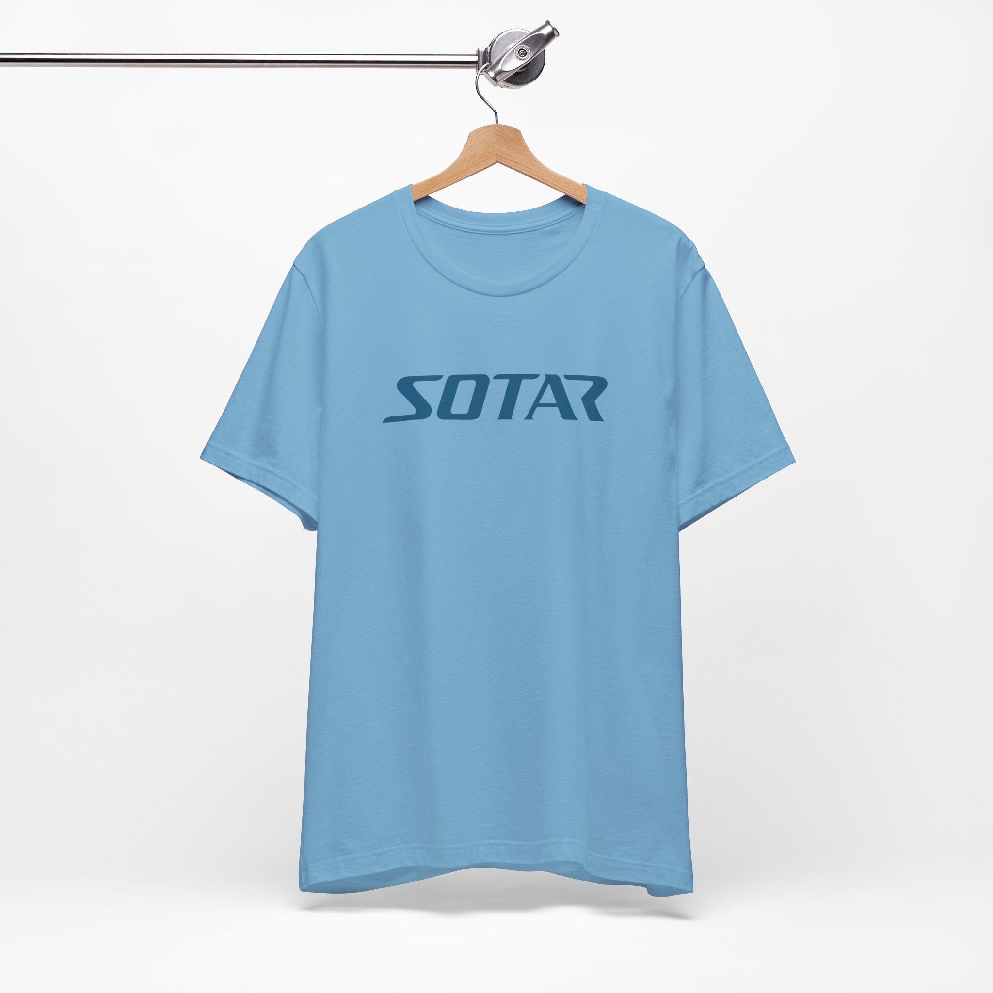 SOTAR Teal LOGO Graphic Tee - Unisex Casual T-Shirt, Everyday Outdoor