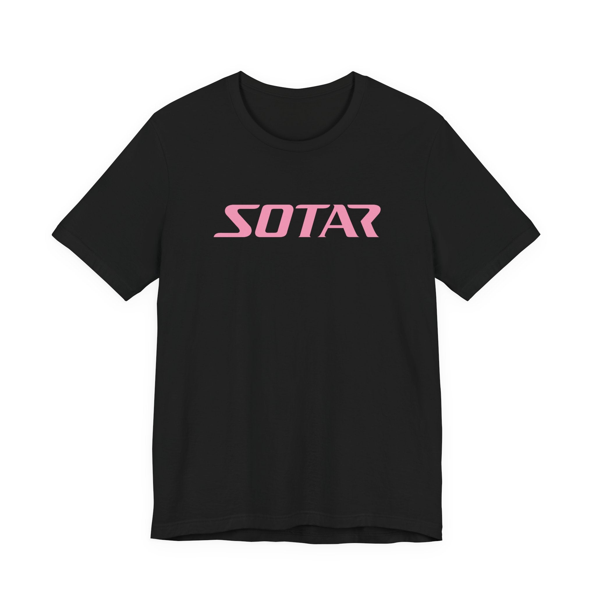 SOTAR Pink LOGO Graphic Tee - Unisex Casual T-Shirt, Everyday Outdoor