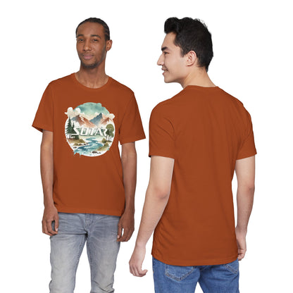 Unisex Short Sleeve Tee - Watercolor 202