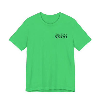 I Explore with SOTAR Black Logo - Liquid SL Series T-Shirt