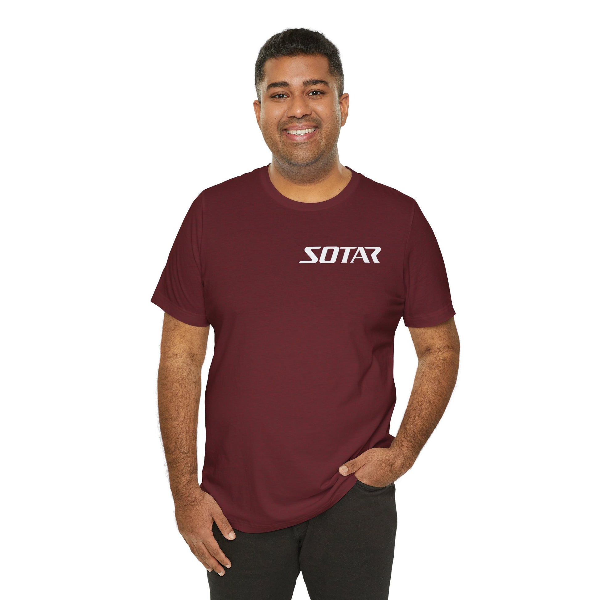 SOTAR White Logo Celebrating 45 Years Unisex Tee, Commemorative Shirt, Whitewater Rafting Anniversary T-Shirt